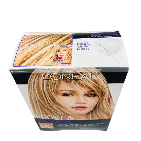 L'Oreal Paris Frost and Design Cap Hair Highlights for Long Hair, H85 Champagne - Picture 2 of 4